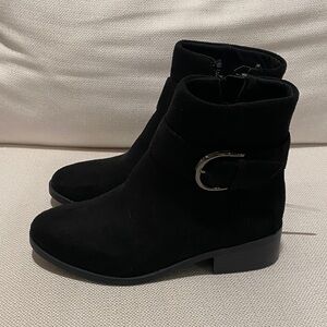 Steve Madden Girls Black Ankle Boots NEW